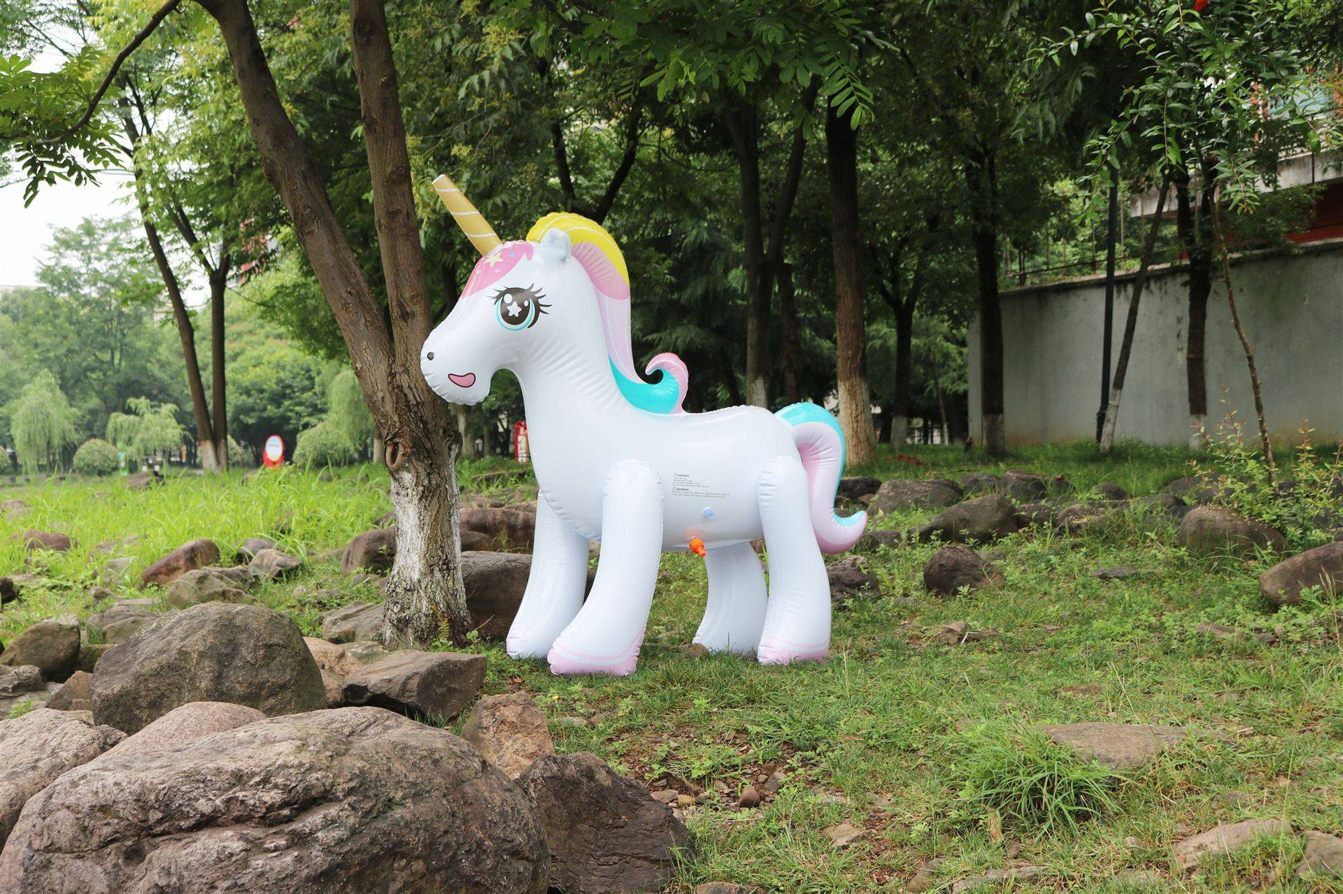 Inflatable Unicorn Water Sprayer