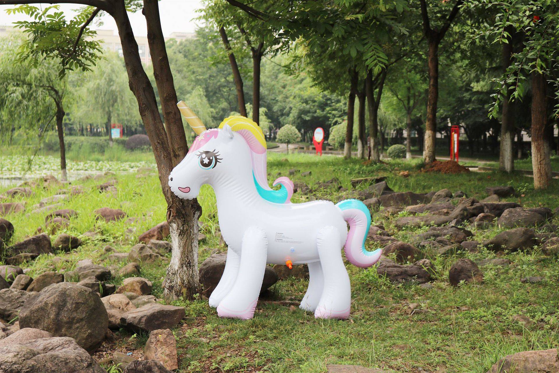 Inflatable Unicorn Water Sprayer