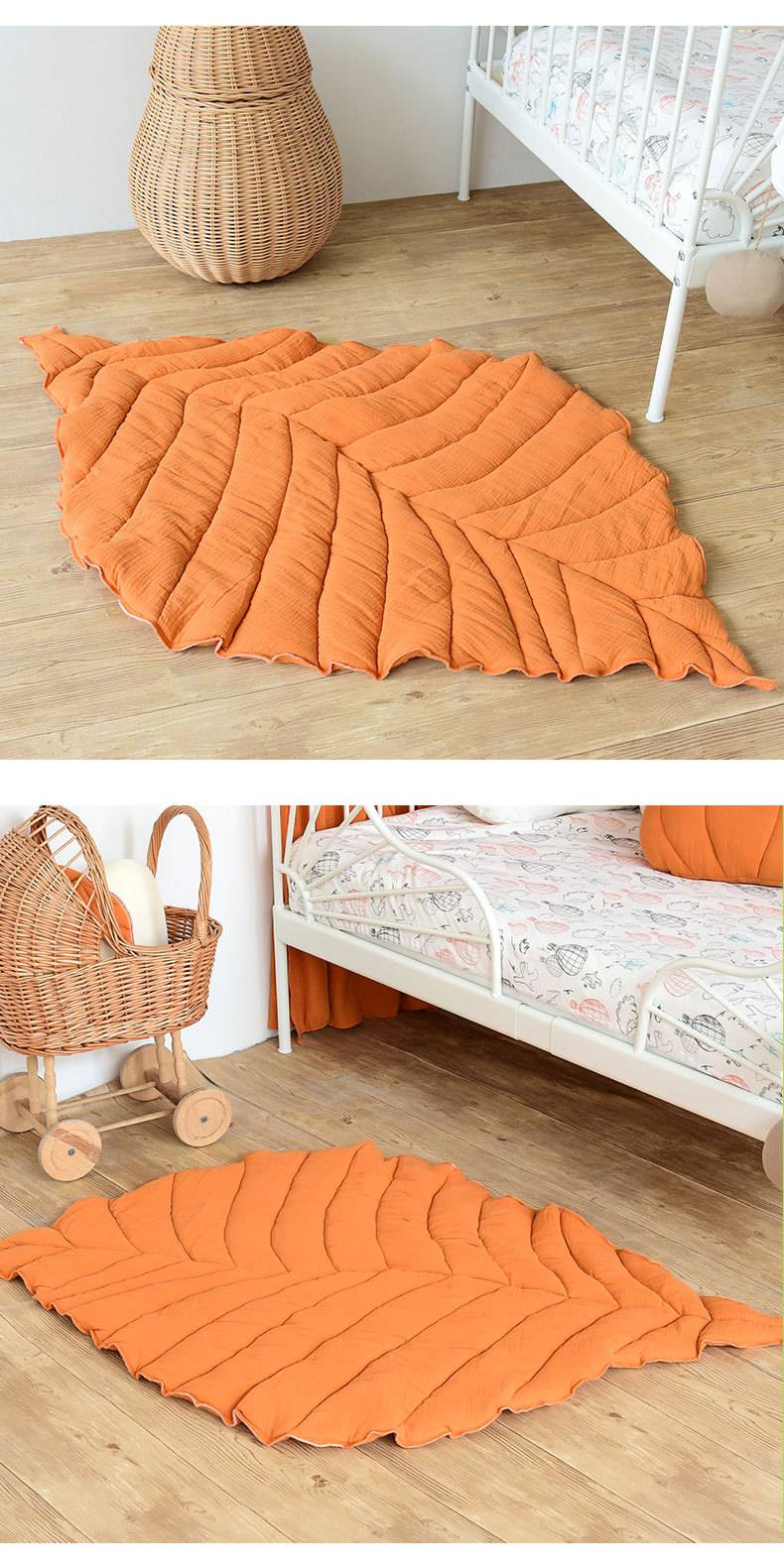 Leaf Design Baby Playing Mat