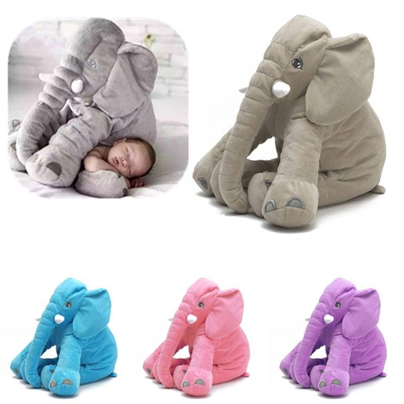 Elephant Shaped Soft Plush Pillows