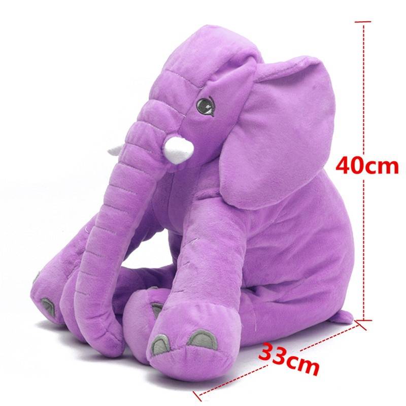 Elephant Shaped Soft Plush Pillows