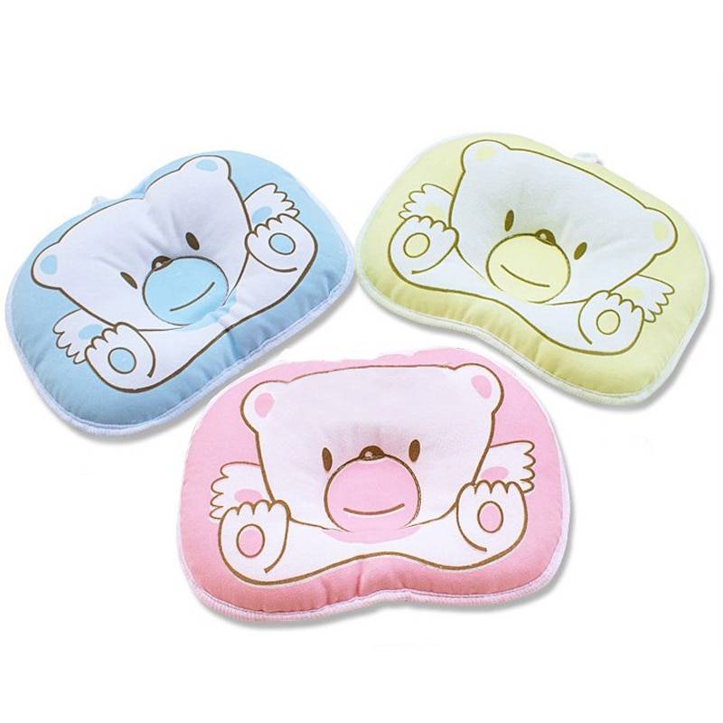 Baby’s Bear Printed Cotton Pillow Baby Pillows