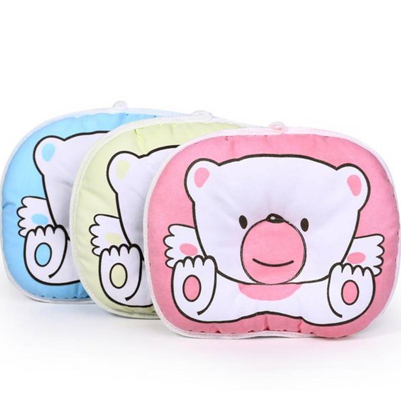 Baby’s Bear Printed Cotton Pillow Baby Pillows