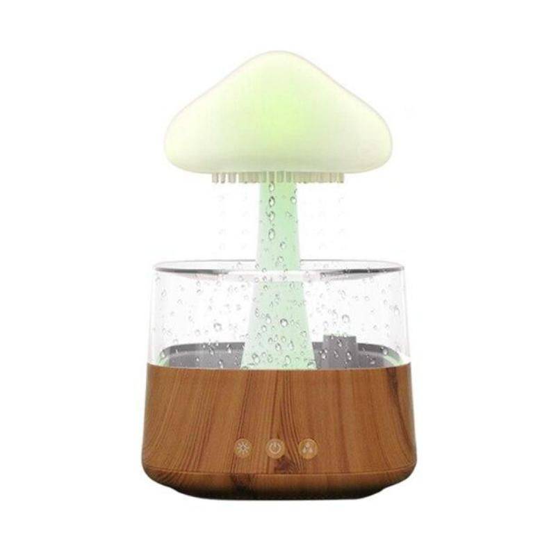 Colorful Mushroom Rain Cloud Air Humidifier and Night Light with Aromatherapy Home & Garden