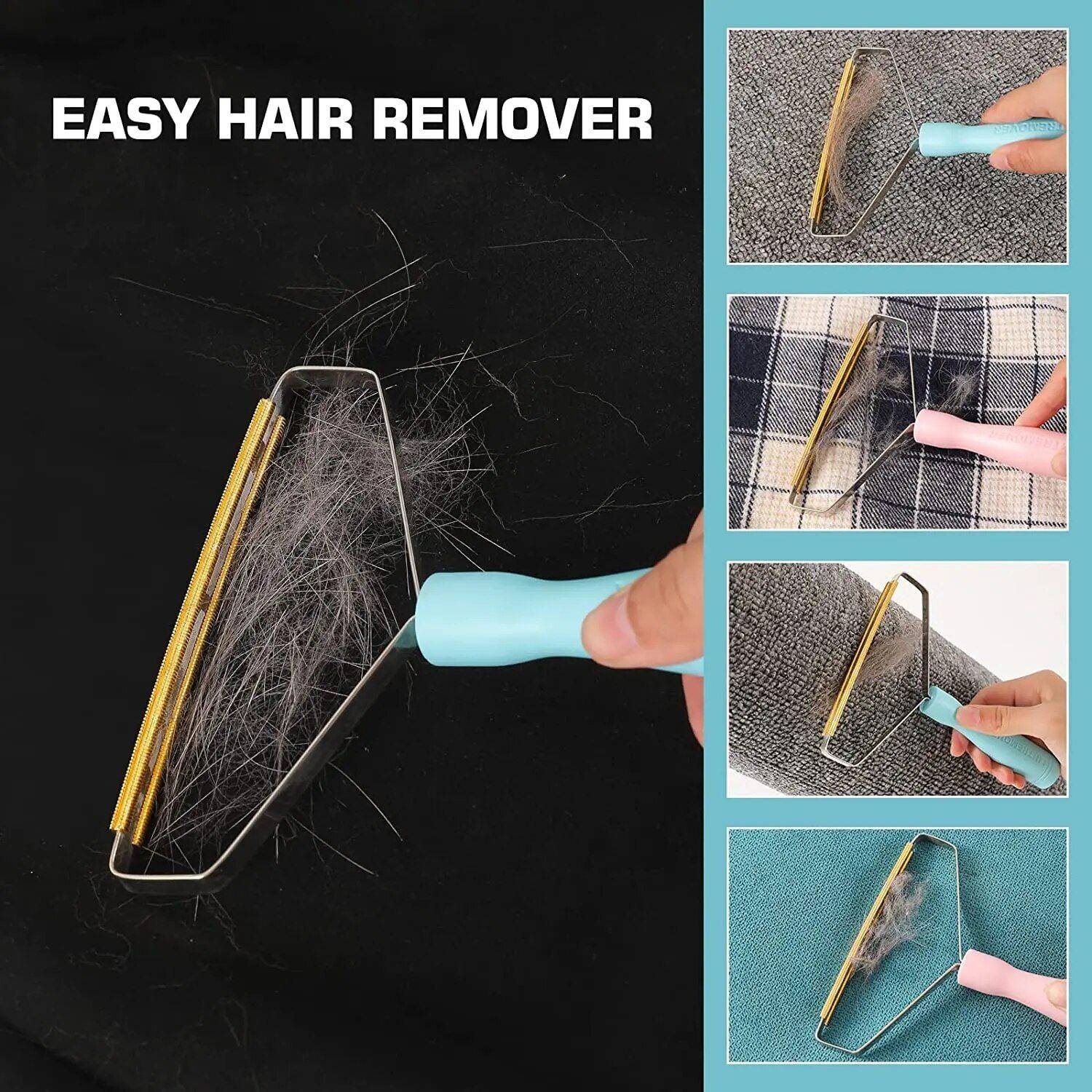 Efficient Lint and Pet Hair Remover, Multi-Surface Carpet and Fabric Cleaner Home & Garden