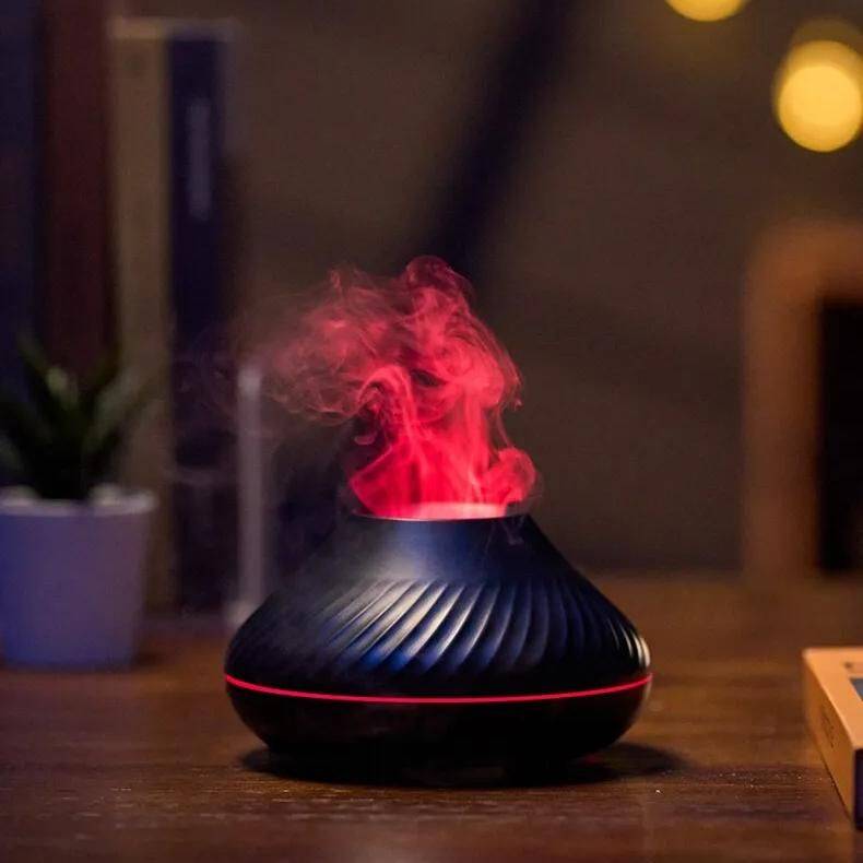 Flame Aromatherapy Humidifier Home & Garden