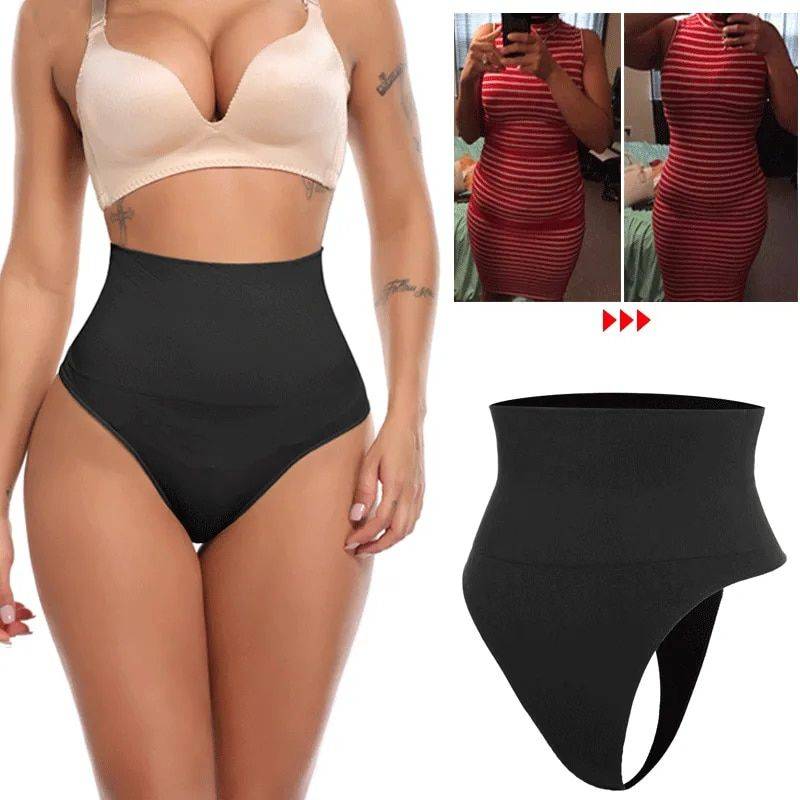 High Waist Slimming Thong Shaper Fashion