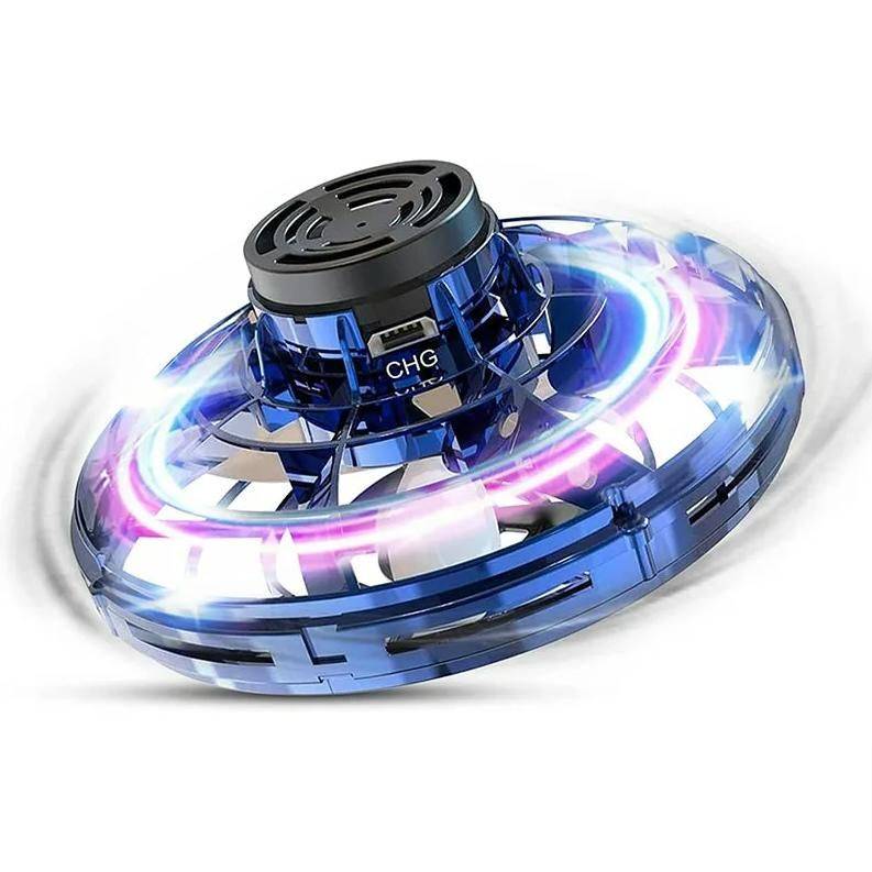 Mini Drone LED UFO Type Flying Helicopter Spinner Gadgets