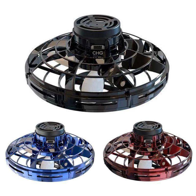 Mini Drone LED UFO Type Flying Helicopter Spinner Gadgets