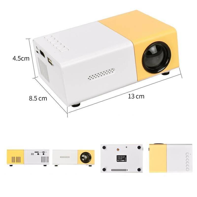 Mini LED Projector Yg300 Upgraded Version 1000 Lumen Gadgets