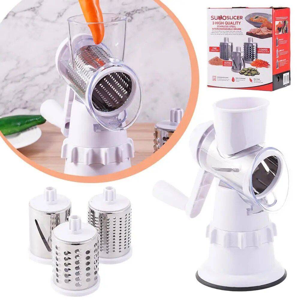 Multi-Function Manual Rotary Cheese Grater Home & Garden