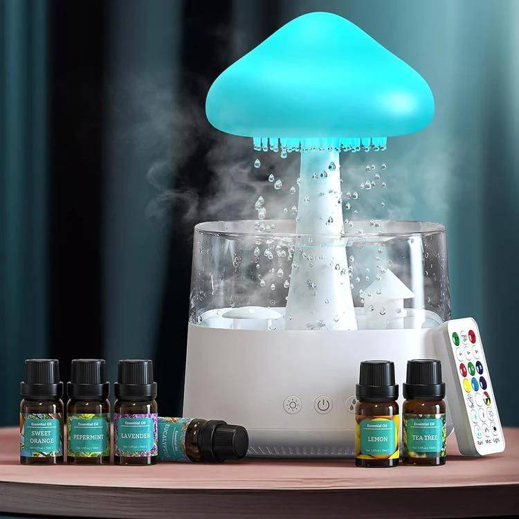 Mushroom Air Humidifier Gadgets Home & Garden