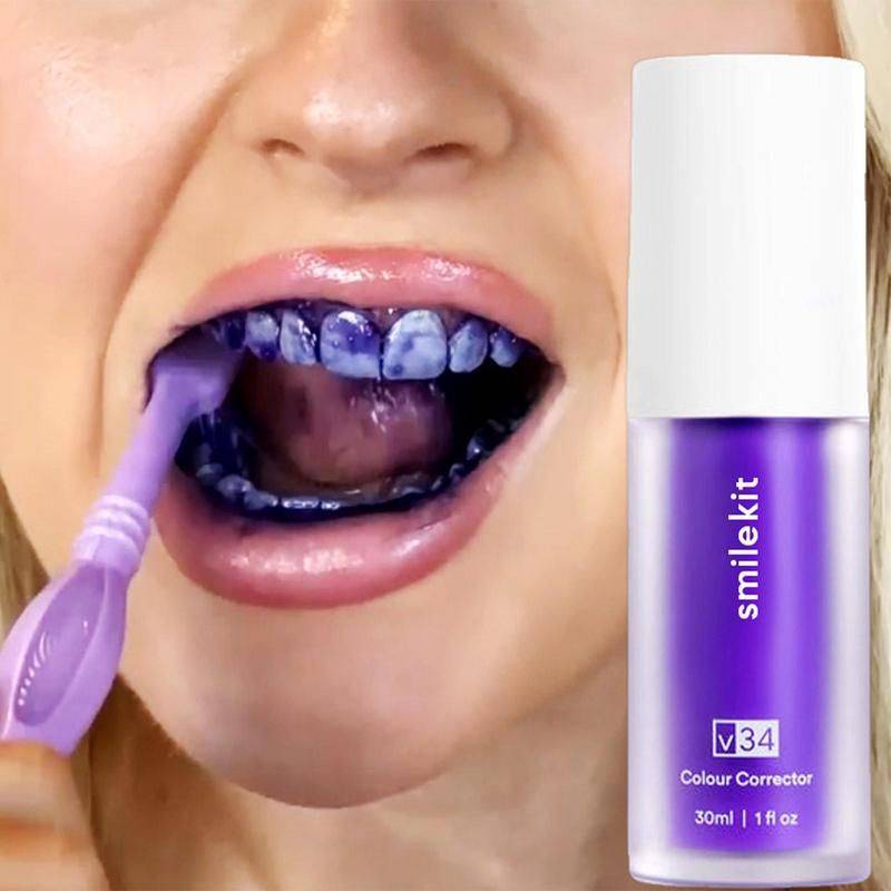 Revolutionary Purple Mousse Toothpaste Health & Beauty