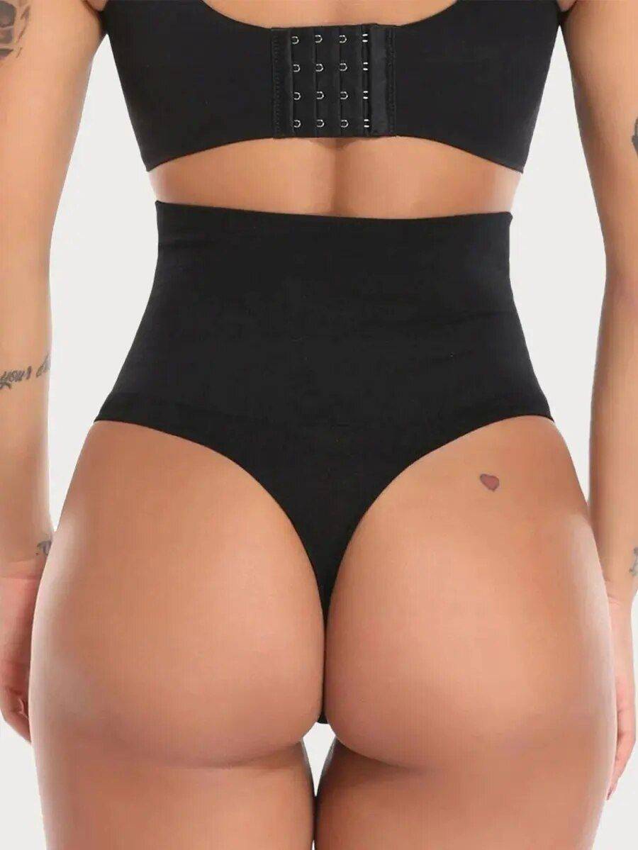 Seamless High-Waist Tummy Control Shapewear Thong Fashion