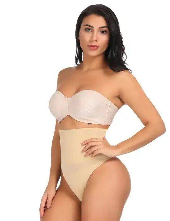 Seamless High-Waist Tummy Control Shapewear Thong Fashion