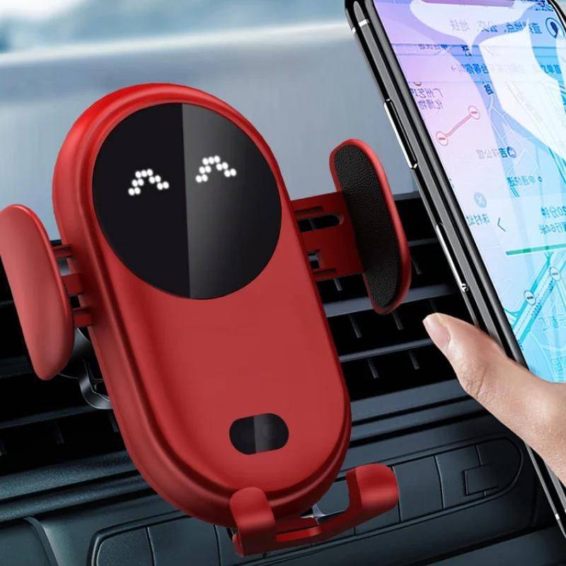 Universal Car Stand Wireless Charger Smart Sensor Air Outlet Mount Auto