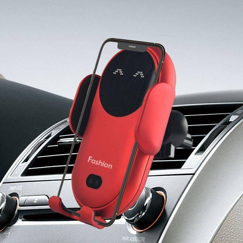 Universal Car Stand Wireless Charger Smart Sensor Air Outlet Mount Auto