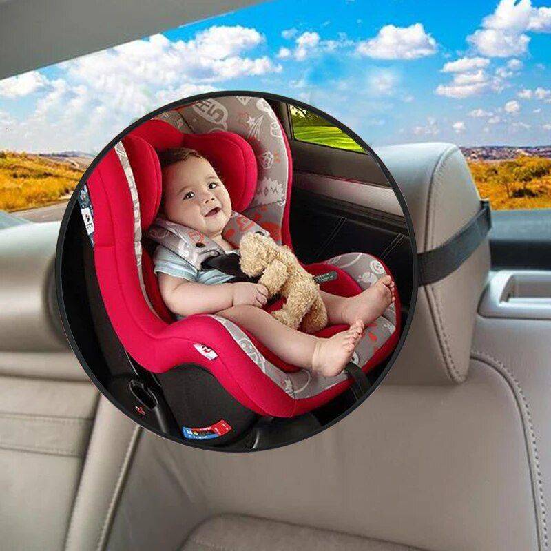 17x17cm Baby Car Mirror – Safety View Back Seat Mirror Car Seats & Accessories