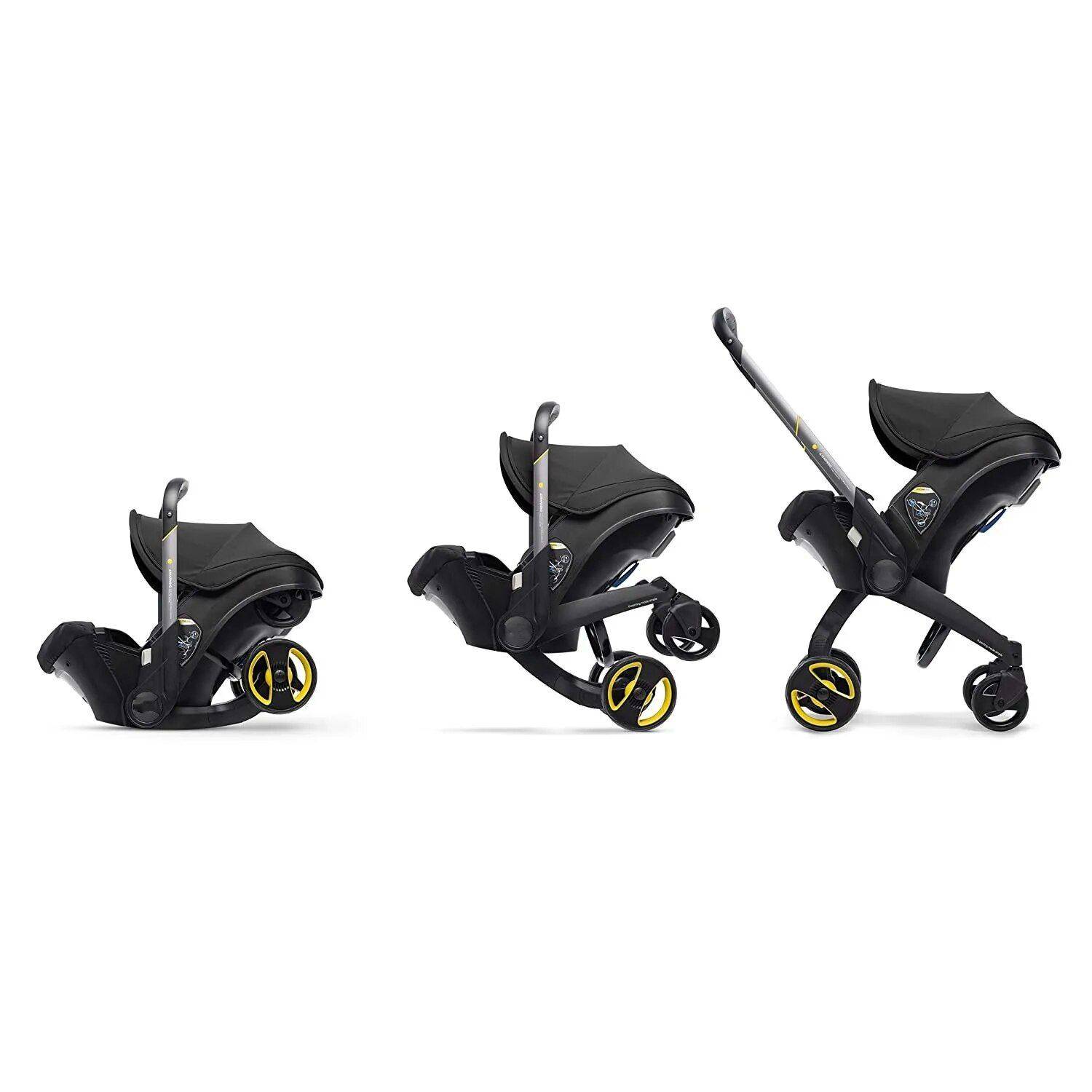 Baby Stroller 3 in 1 With Car Seat – High Landscope Folding Baby Carriage Prams Baby Strollers