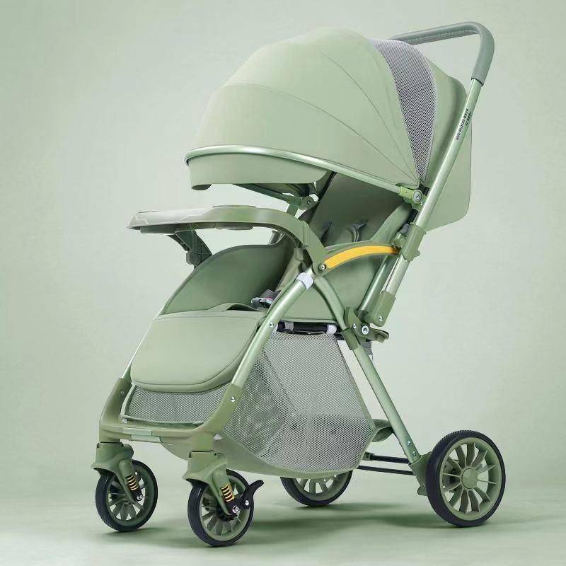 Bi-directional High Landscape Baby Stroller – Lightweight and Foldable Baby Strollers