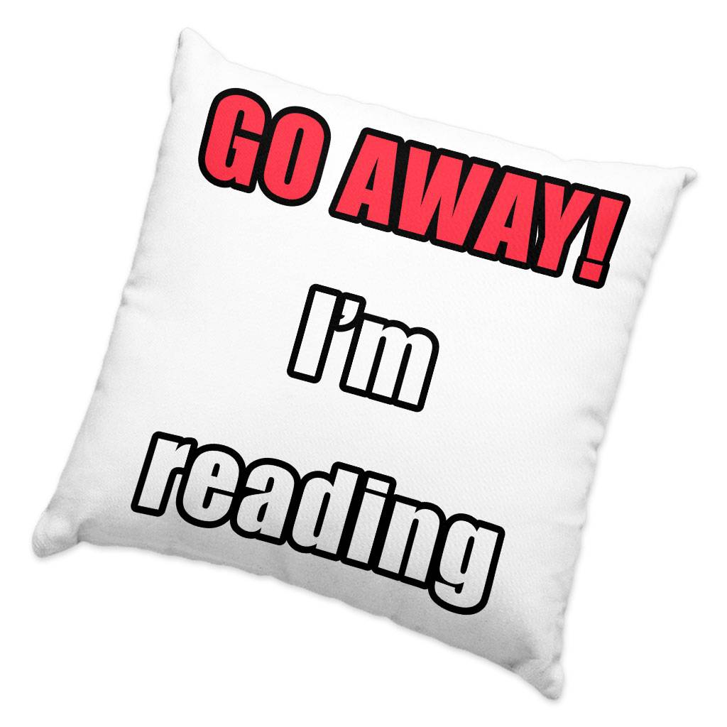 Book Lover Square Pillow Cases – Quote Prints Pillow Covers – Cool Graphic Pillowcases Pillows & Pillow Cases