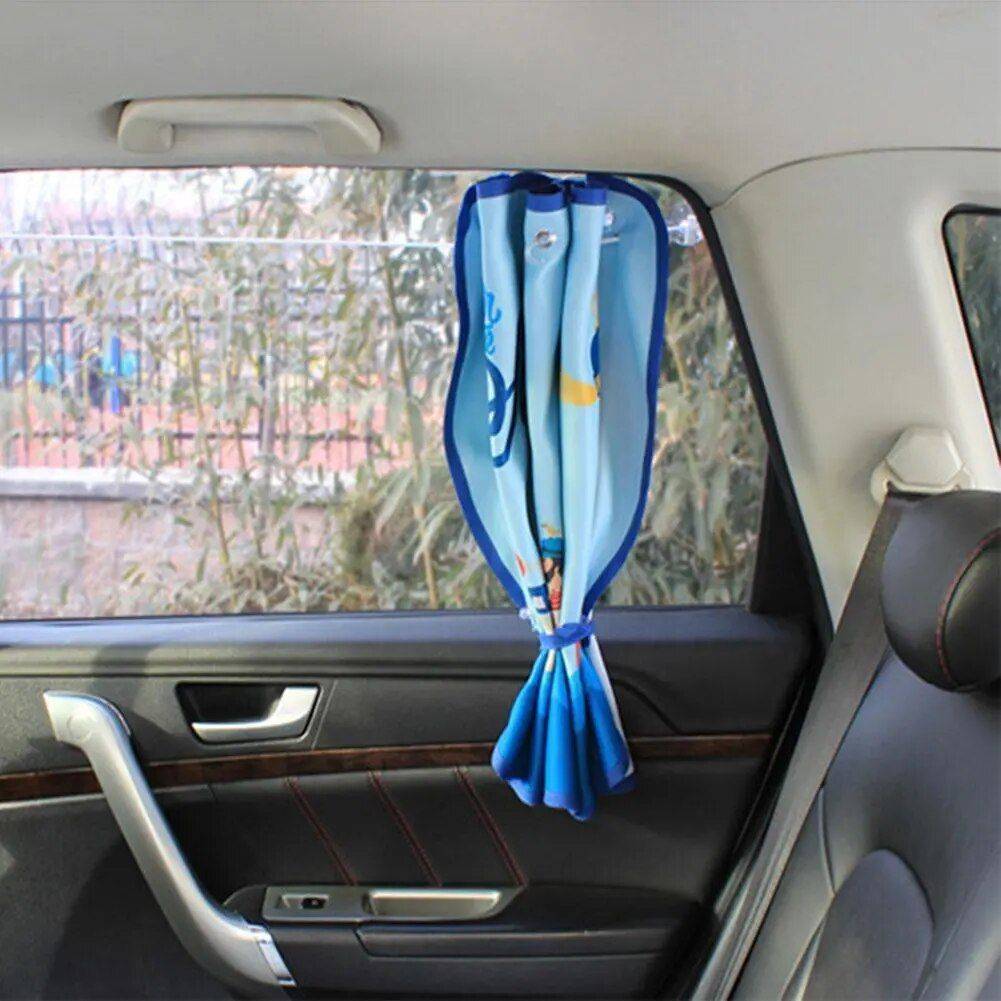 Cartoon Rear Window Car Sunshade: UV Protection & Fun Design for Kids Car Seats & Accessories