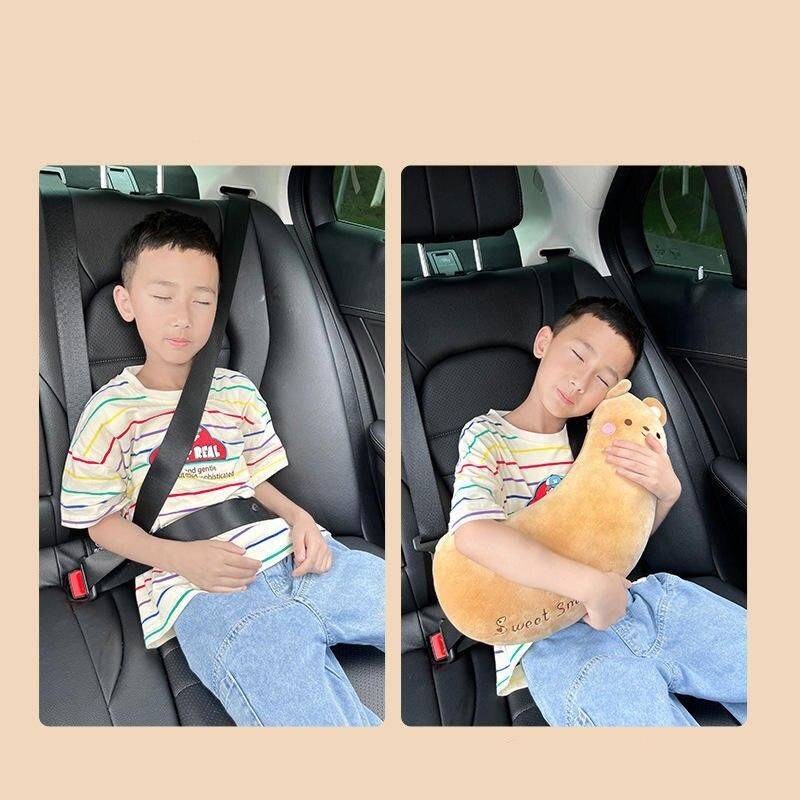 Cute Cartoon Car Seat Belt Shoulder Protector and Neck Pillow for Children Car Seats & Accessories