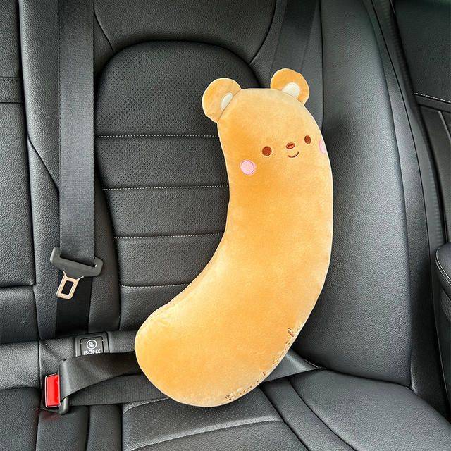 Cute Cartoon Car Seat Belt Shoulder Protector and Neck Pillow for Children Car Seats & Accessories