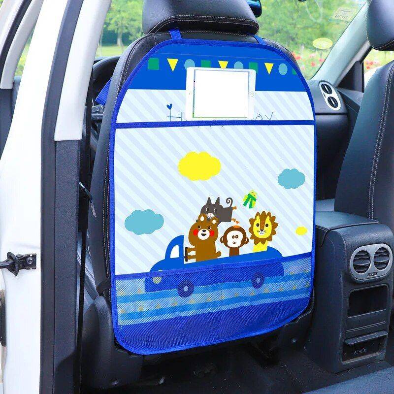 Cute Children Car Anti Kick Mat Car Seat Back Protector Car Seats & Accessories