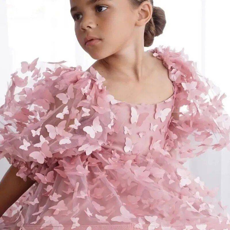 Enchanting Princess Butterfly Tutu Dress for Girls 1-12 Years – Perfect for Parties & Special Occasions Apparel