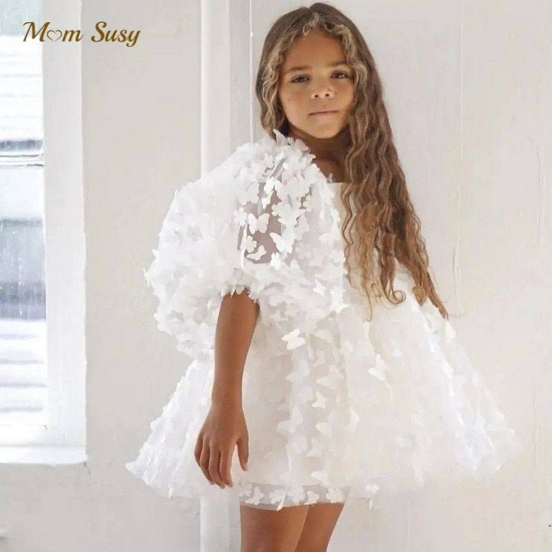 Enchanting Princess Butterfly Tutu Dress for Girls 1-12 Years – Perfect for Parties & Special Occasions Apparel