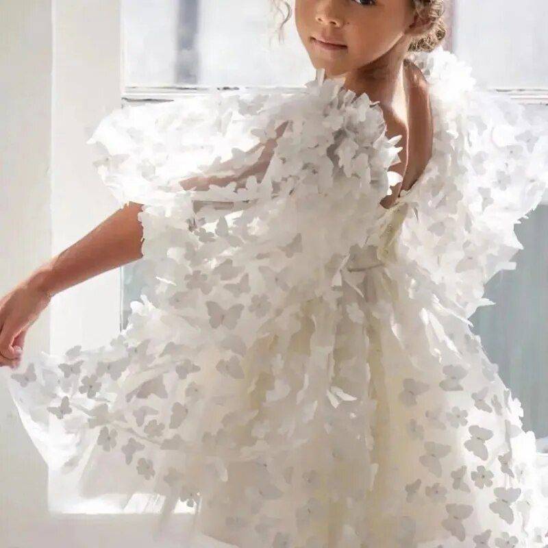 Enchanting Princess Butterfly Tutu Dress for Girls 1-12 Years – Perfect for Parties & Special Occasions Apparel