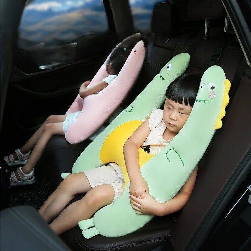 Kid’s H-Shape Animal Pattern Travel Neck Pillow Car Seats & Accessories