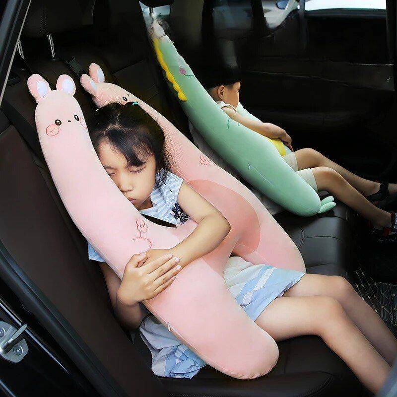 Kid’s H-Shape Animal Pattern Travel Neck Pillow Car Seats & Accessories