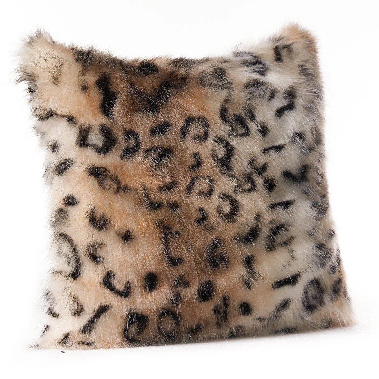 Luxury Tiger Leopard Print Cushion Cover Throw Pillows