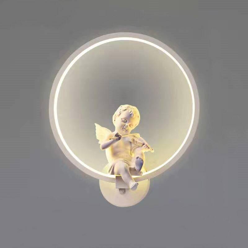 Modern Angel LED Wall Lamp 18W Storage Holders & Racks Shelves