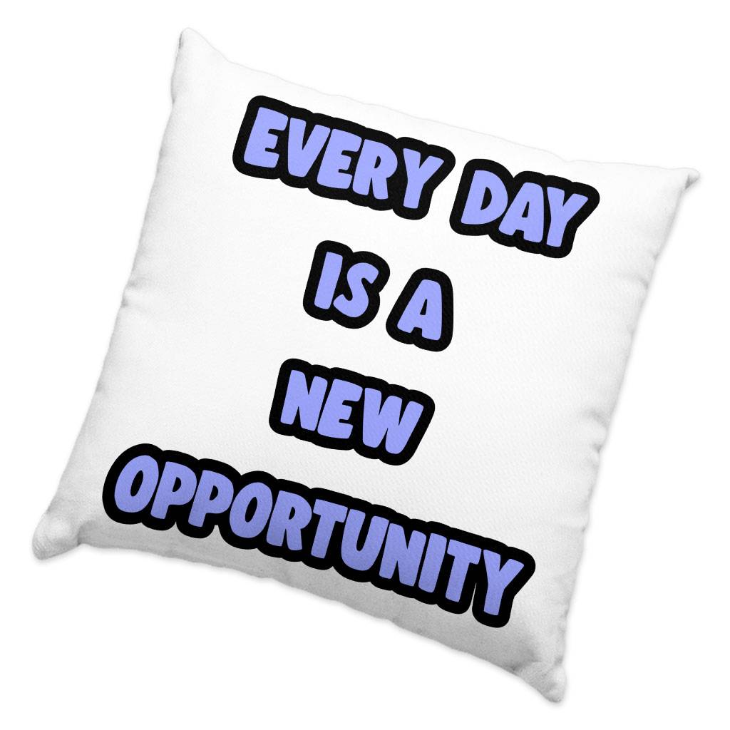 Motivational Quote Square Pillow Cases – Cute Pillow Covers – Printed Pillowcases Pillows & Pillow Cases