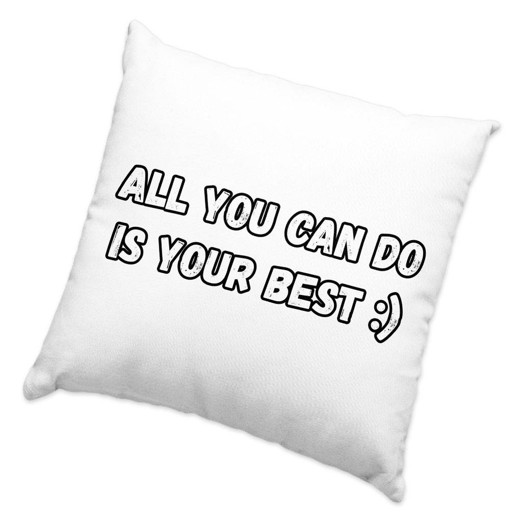 Motivational Square Pillow Cases – Best Quote Pillow Covers – Cool Print Pillowcases Pillows & Pillow Cases