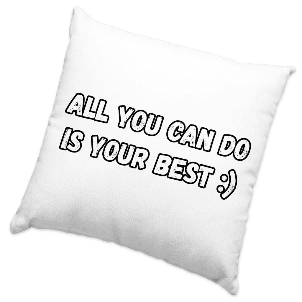 Motivational Square Pillow Cases – Best Quote Pillow Covers – Cool Print Pillowcases Pillows & Pillow Cases