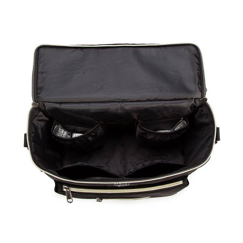 Multifunctional Waterproof Diaper Bag with Large Capacity for Moms on the Go Diapering