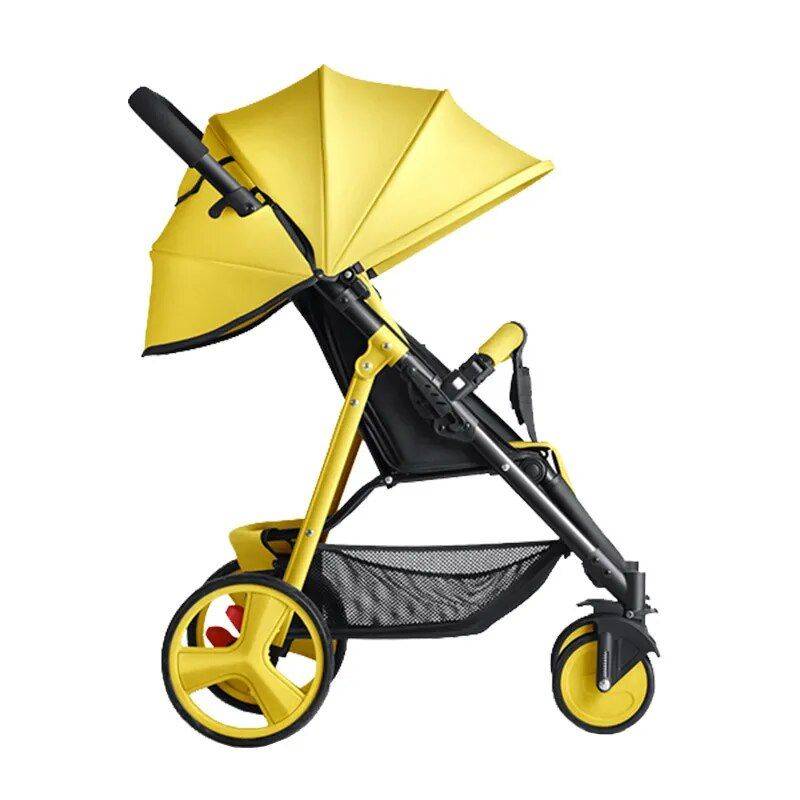 New Baby Stroller – 2-in-1 High Landscape, Foldable, and Stylish Baby Strollers