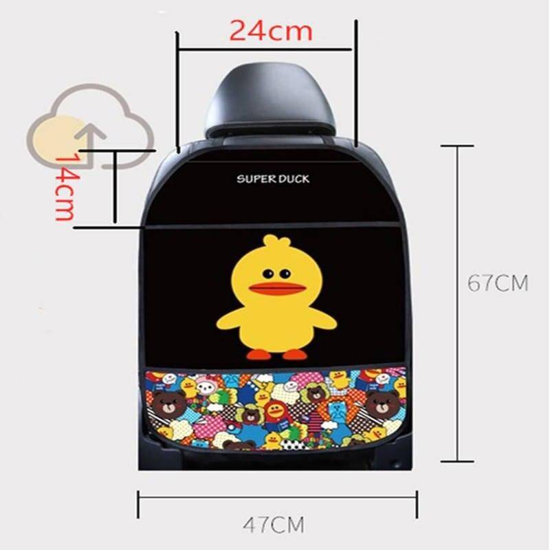 Protective Car Seat Back Cover for Kids – Cartoon Design Car Seats & Accessories