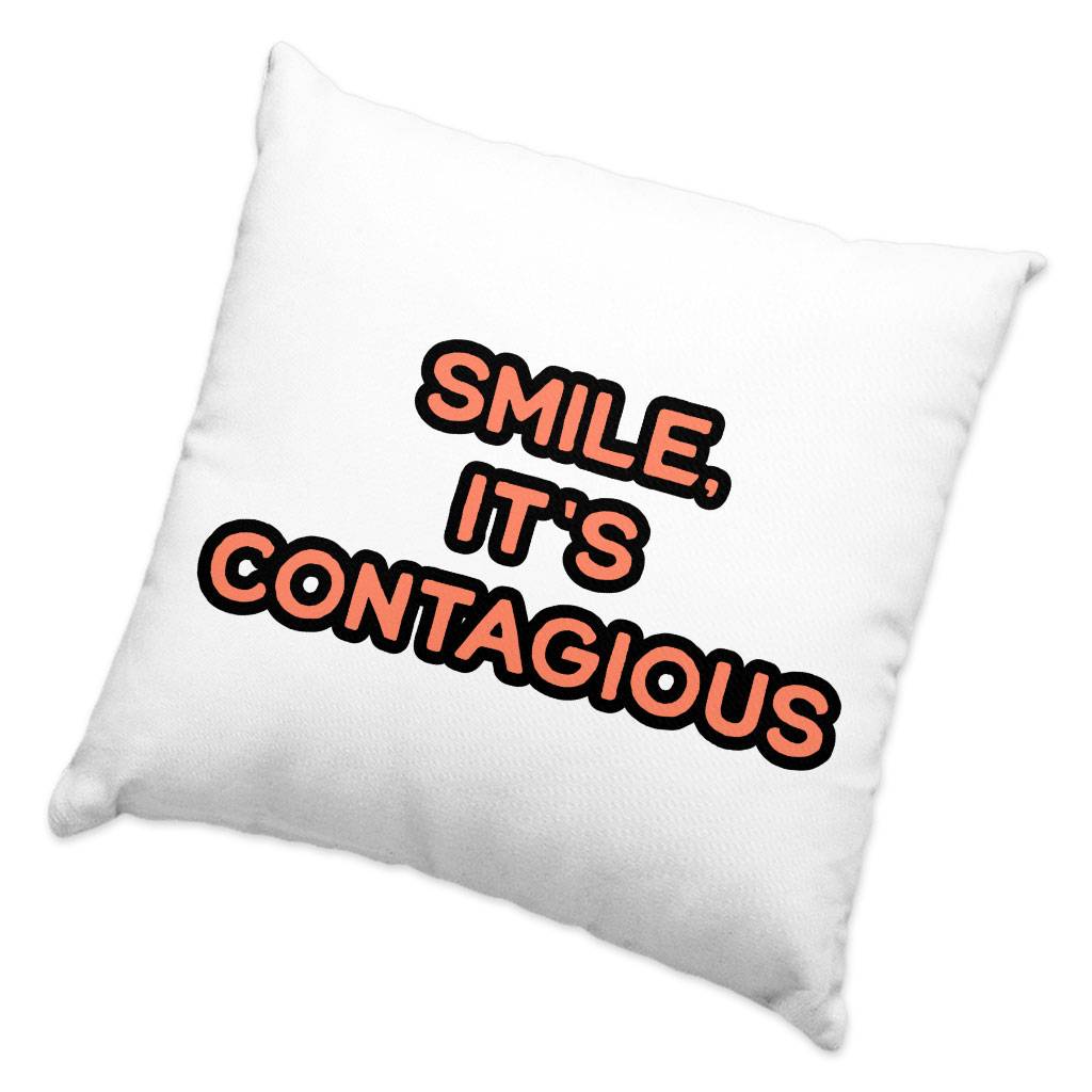 Smile Square Pillow Cases – Funny Pillow Covers – Cool Trendy Pillowcases Pillows & Pillow Cases