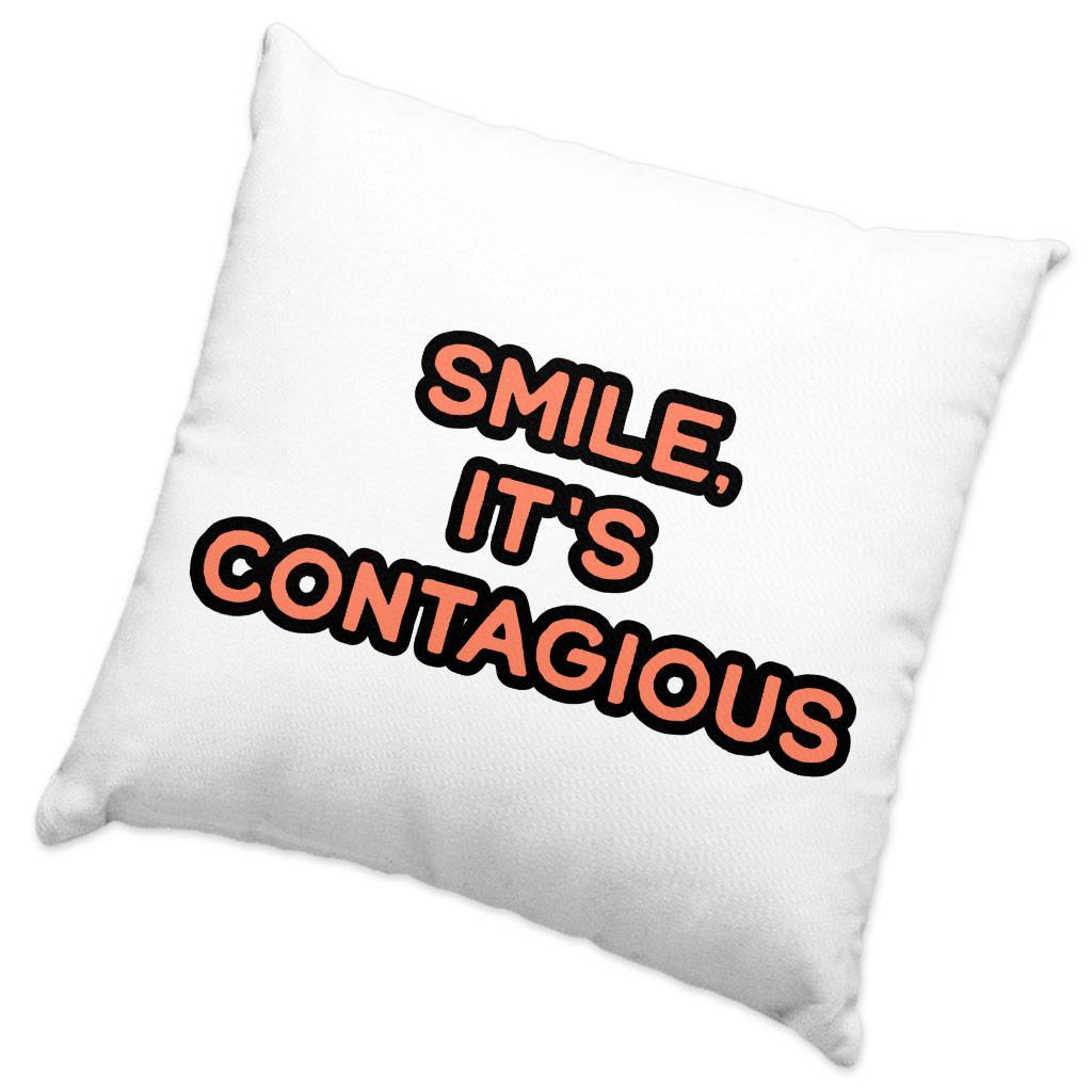 Smile Square Pillow Cases – Funny Pillow Covers – Cool Trendy Pillowcases Pillows & Pillow Cases