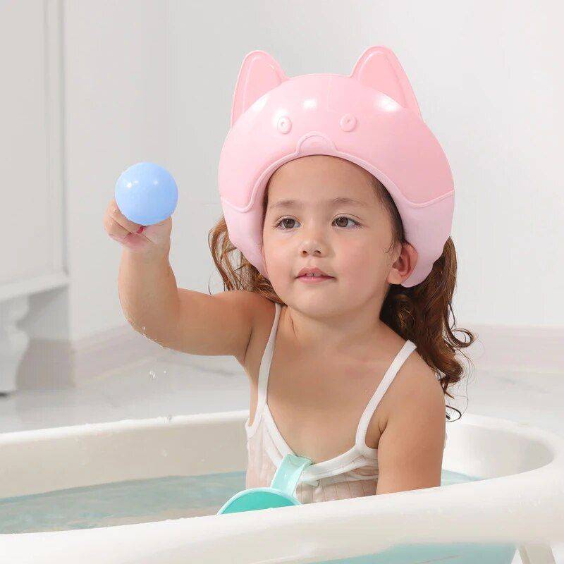 Soft Adjustable Baby Bath Shampoo Shield: Kid-Friendly, Waterproof, Hair Wash Protector Car Seats & Accessories