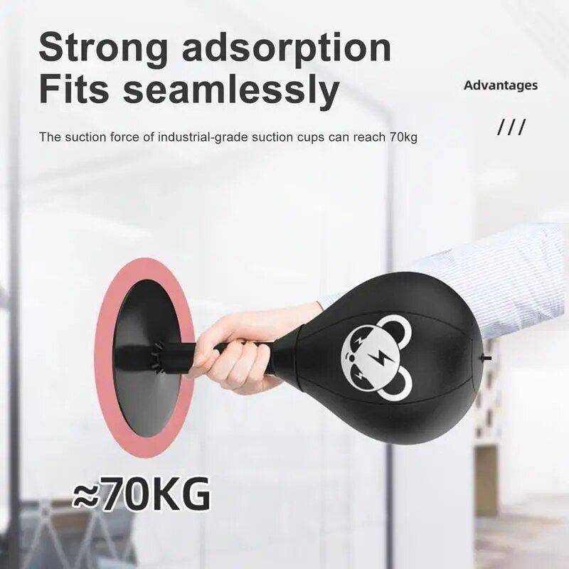 Stress-Busting Desktop Punching Bag: Fun & Durable Reflex Training Ball for All Ages Sport Accessories