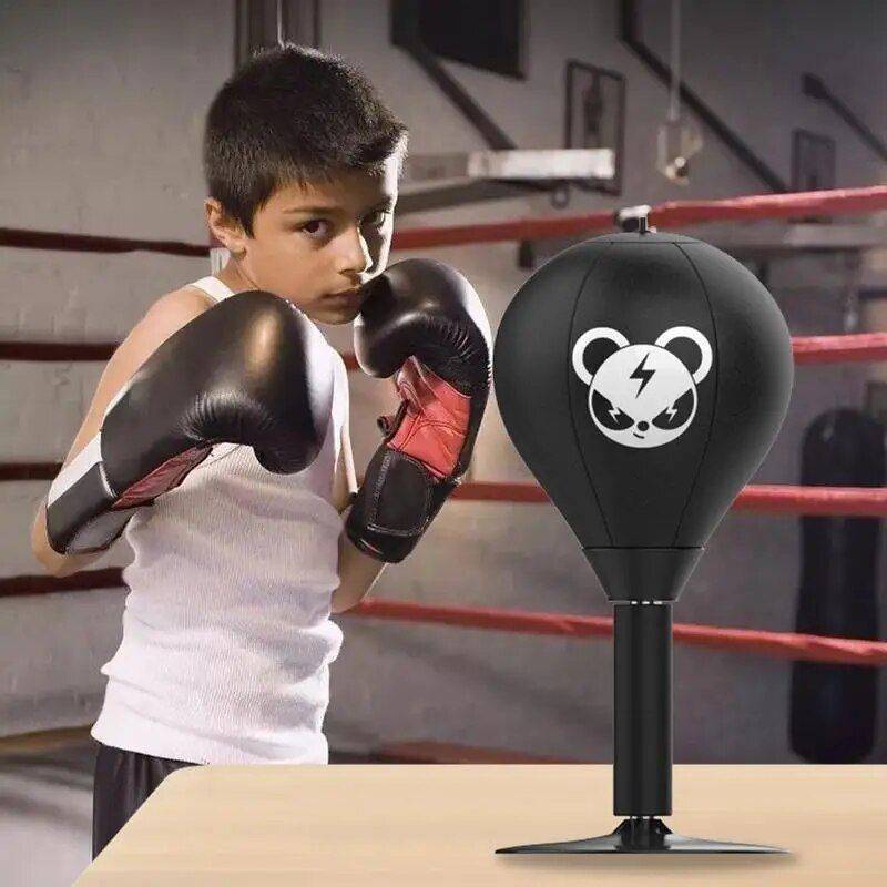 Stress-Busting Desktop Punching Bag: Fun & Durable Reflex Training Ball for All Ages Sport Accessories