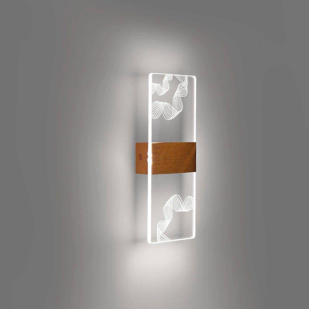 Tricolor LED Wall Light Storage Holders & Racks Shelves