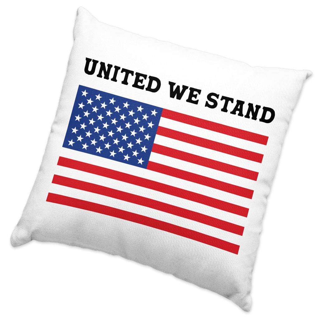 USA Flag Square Pillow Cases – Patriotic Pillow Covers – Trendy Pillowcases Pillows & Pillow Cases