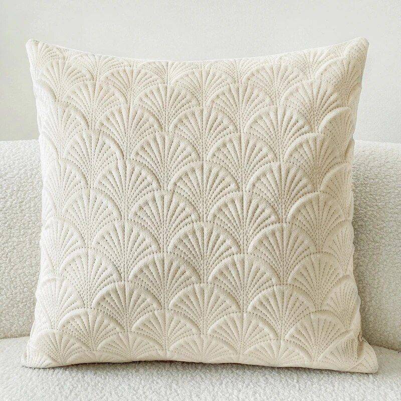 Velvet Geometric Cushion Cover 45x45cm Throw Pillows